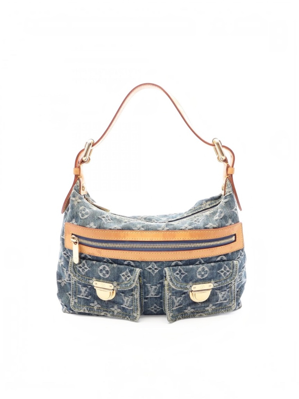 Louis Vuitton Monogram Denim Baggy PM